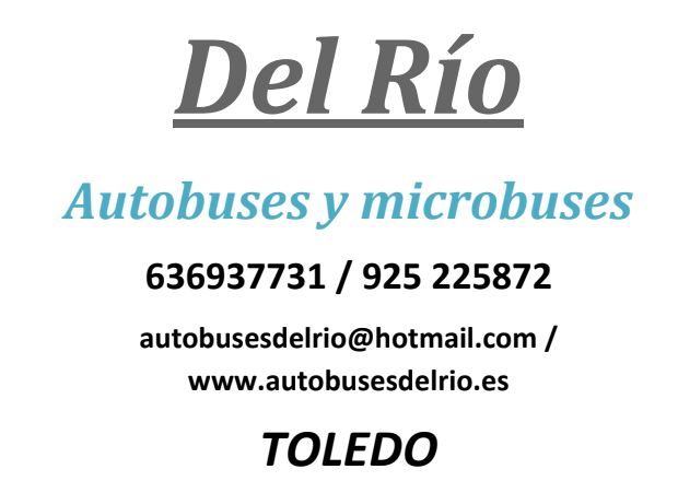 Autocares y microbuses Del Río