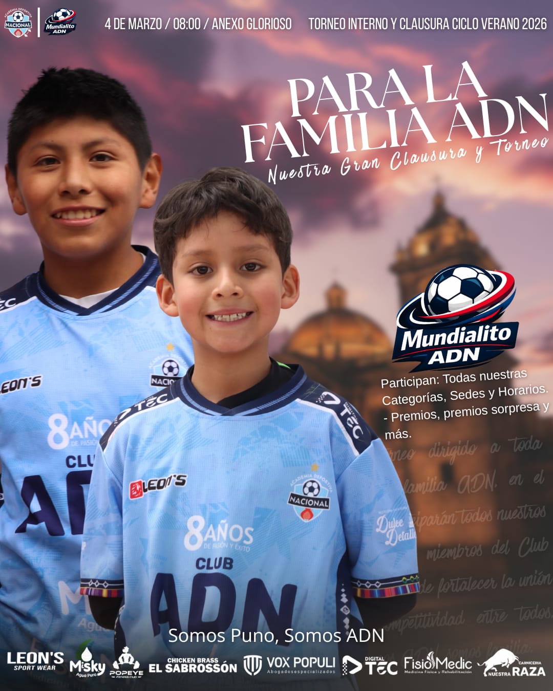 🏆 GRAN CAMPEONATO INTERNO ADN 2026 ⚽🌟