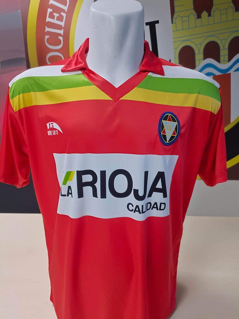 CAMISETA RETRO CD LOGRONES temp. 91 92 Tienda SOCIEDAD DEPORTIVA LOGRONES