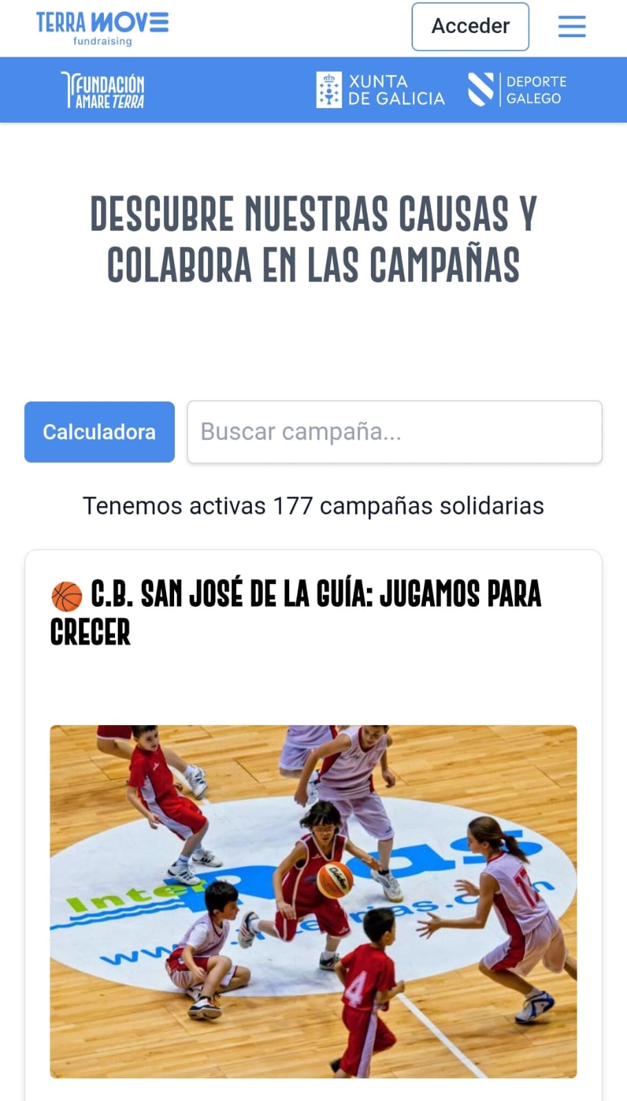 DONA A TRAVES DE AMARETERRA
