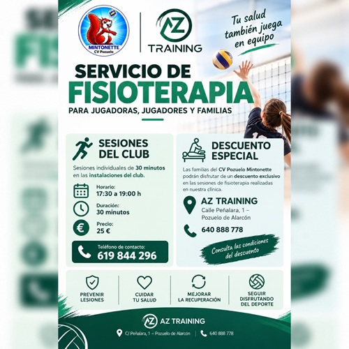 Servicio de fisioterapia