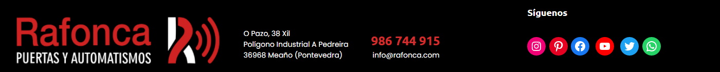 Rafonca Puertas y automatismos 