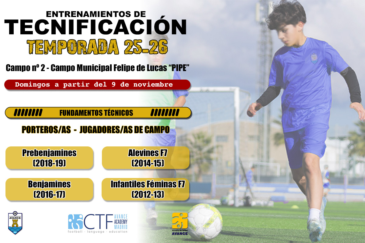 Tecnificación 25-26