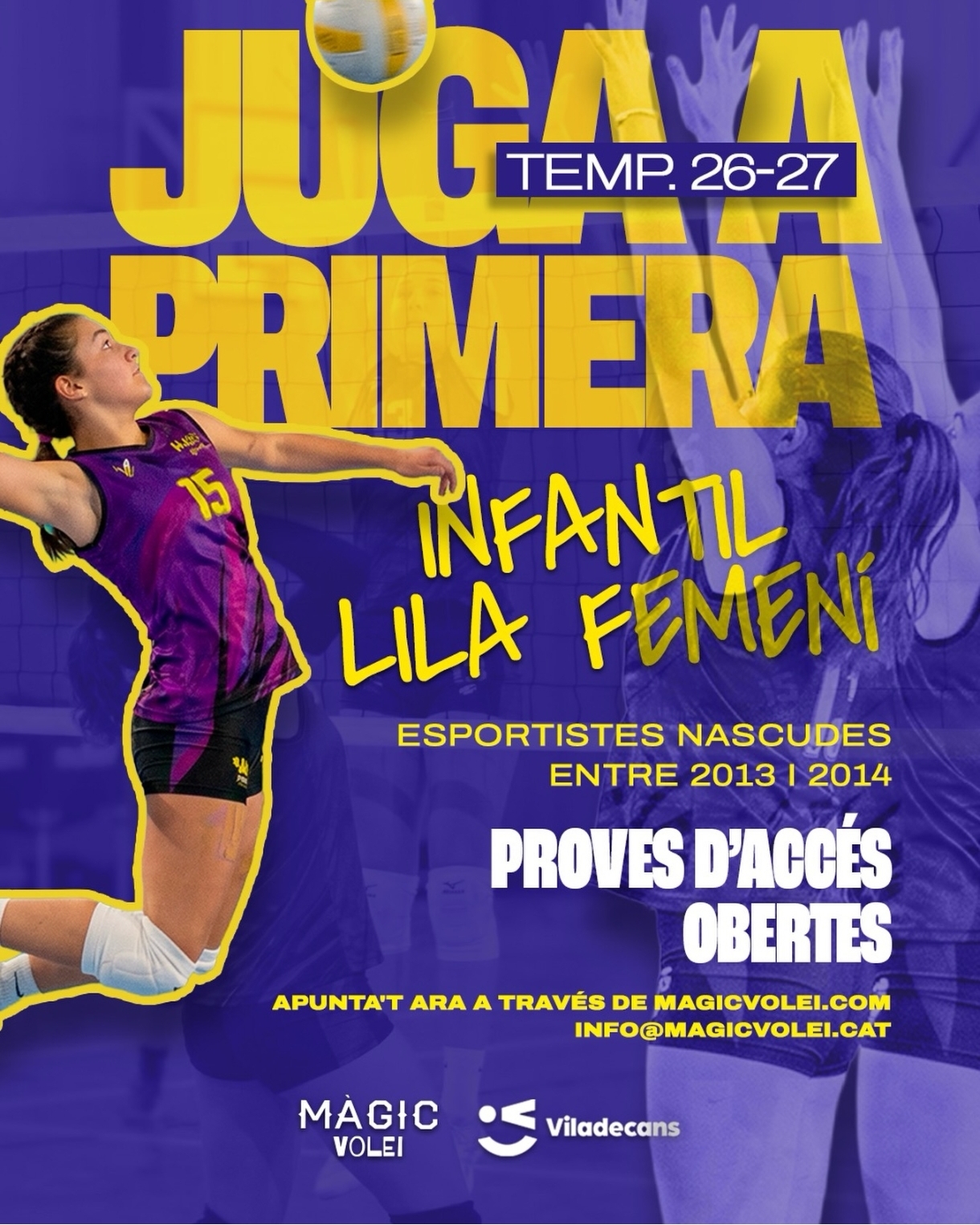 JUGA A PRIMERA - Probes Infantil Femení