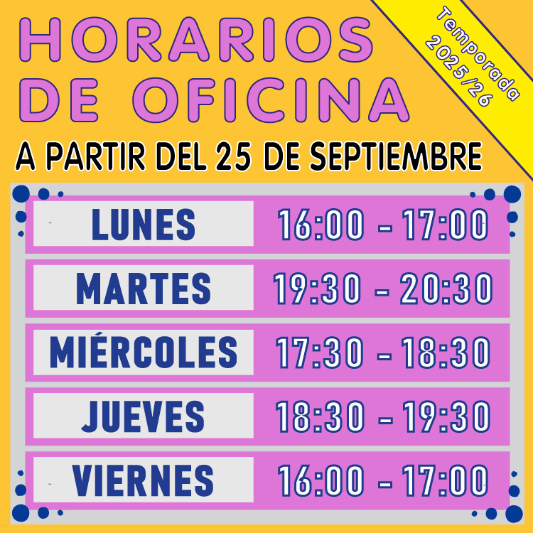 Horario Oficina