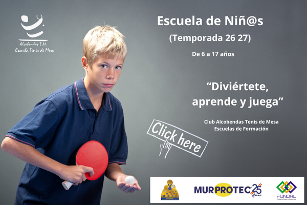 Escuela de Niños Temporada  26  27 - Banner