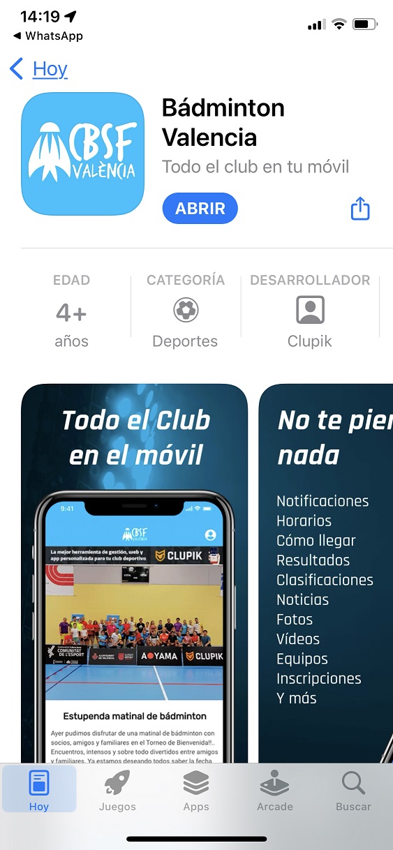 Nuestra App para tu movil IOS o Android