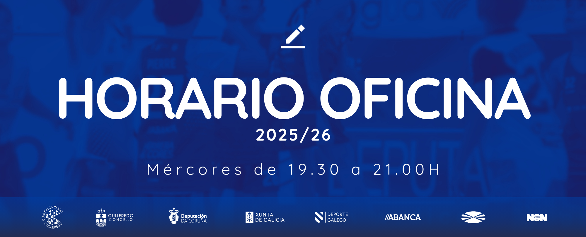 Horario oficina 2025/26